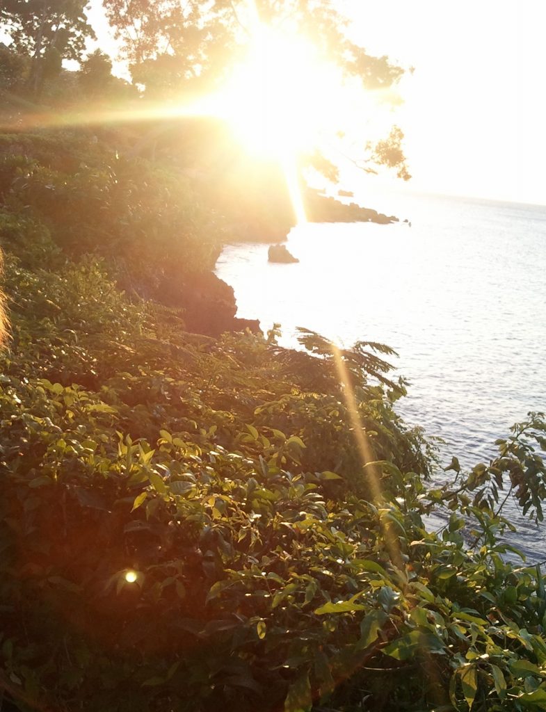 Traumhafter Sonnenuntergang in Bali
