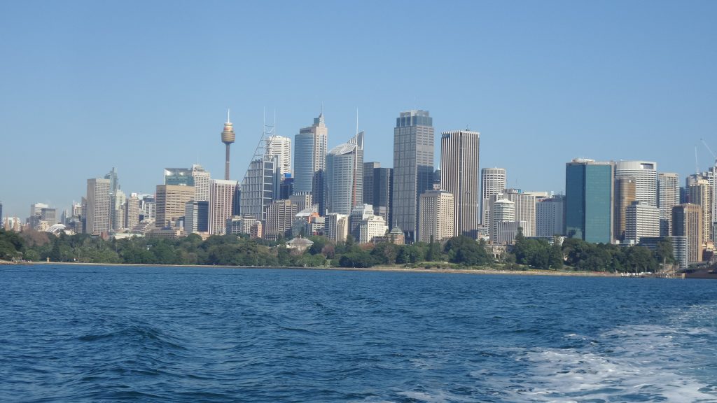 Die Skyline von Sydney