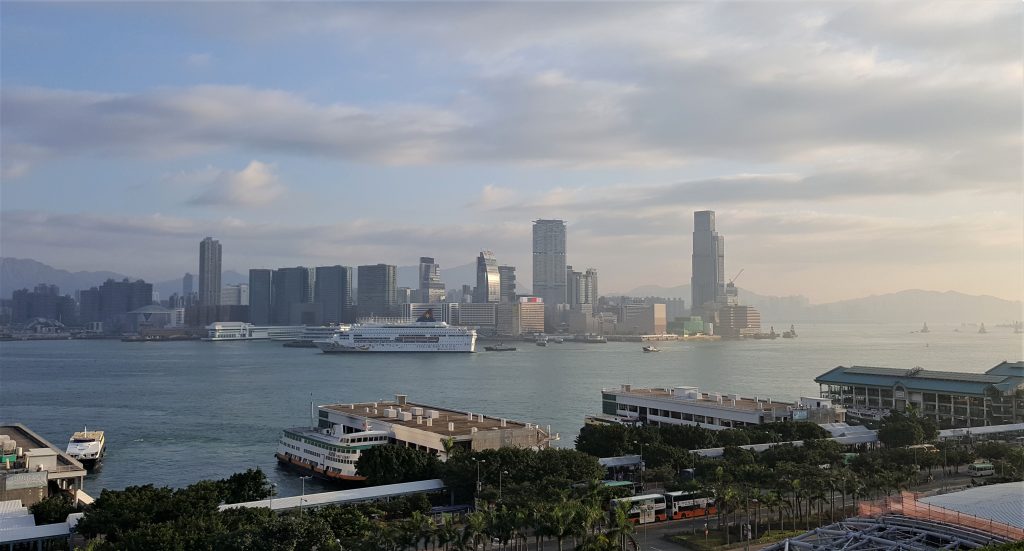 Der Hafen von Hongkong